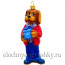 Коллекционная новогодняя игрушка Филя
