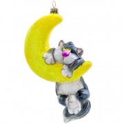 Кот на месяце