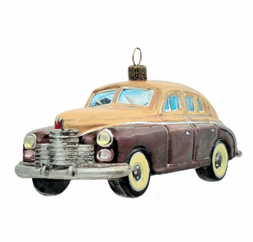 Ёлочная игрушка «Авто Победа», Atlas Art. Размер 5 х 14 см.
