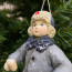 Ватная ёлочная игрушка «Мальчик с мороженым»