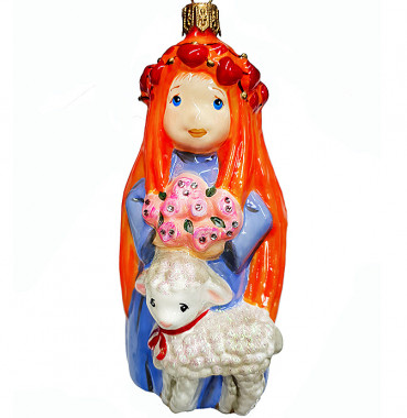 Ёлочная игрушка «Накануне Рождества», высота 12,5 см