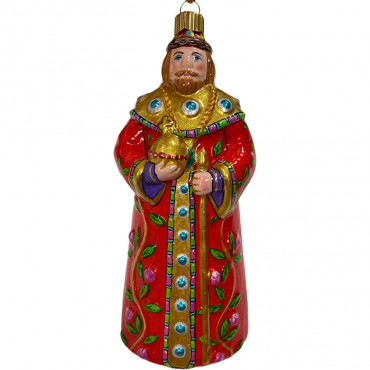 Царь Салтан (красный), 14 см